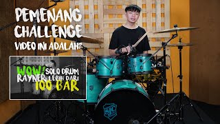 PEMENANG CHALLENGE Menghitung Jumlah Bar Solo Drum Rayner ADALAH....