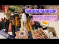 Makeup Collection for My Bridal Look! | DIY Makeup