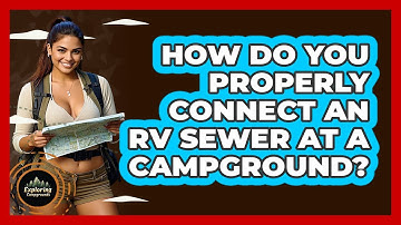 How Do You Properly Connect An RV Sewer At A Campground? - Exploring Campgrounds