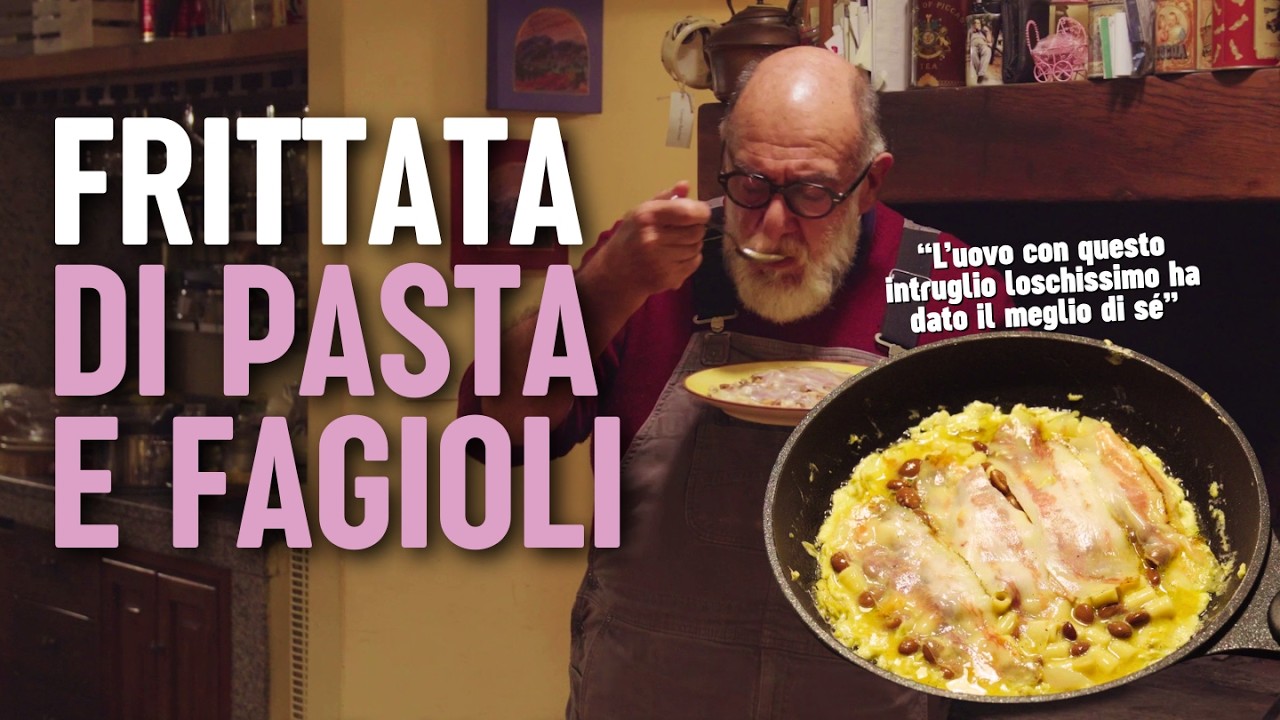 Frittata di pasta e fagioli foderata con guanciale di Giorgione | Sdigiunino di Mezzanotte
