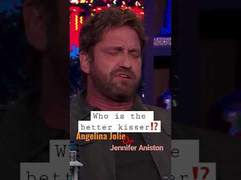 Gerald Butler #angelinajolie #jenniferaniston #funnyvideo