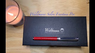 Waldmann Solon Fountain Pen - Review
