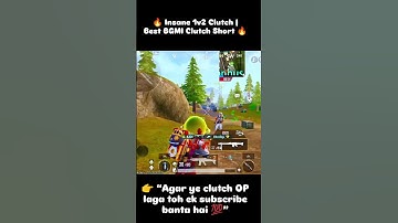 Insane 1v2 Clutch 😱 | BGMI Best Short Highlight 🔥#shortvideo #viral #tirending