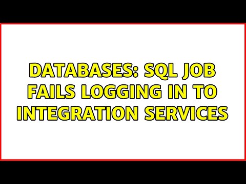 Databases: SQL Job