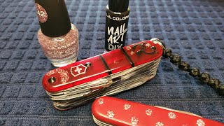 Nail Polish Swiss Army Knife Mod Update @thevineclimber
