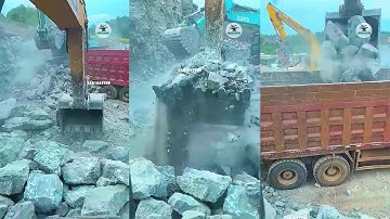 The Process Of Soil Excavation And Transportation P1307