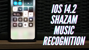iOS 14 Shazam Music Recognition
