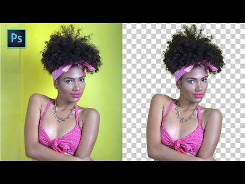 Photoshop Quick Tip: Cut Out Subject from Background in  Easy Steps - Refine Hair masking Tutorial