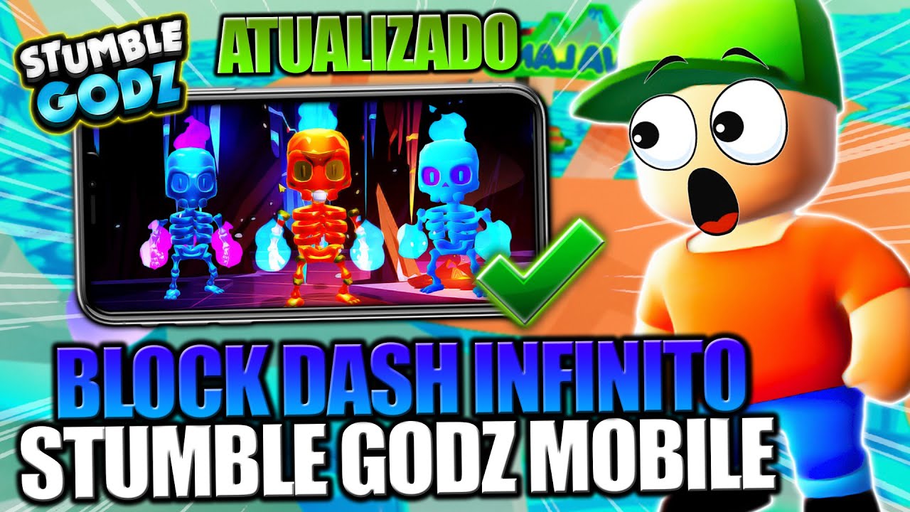 tentando zerar block dash Infinito mobile #stumbleguys #khortex #mobil