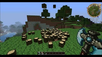 Timber Mod, Huge Tree Minecraft