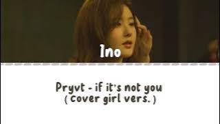 Pryvt - If it’s not you (COVER)