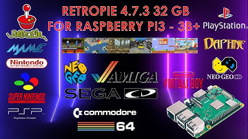 RetroFun Gaming - Relive the Classics on RetroPie 4.7.3! on Raspberry Pi3 and 3b+