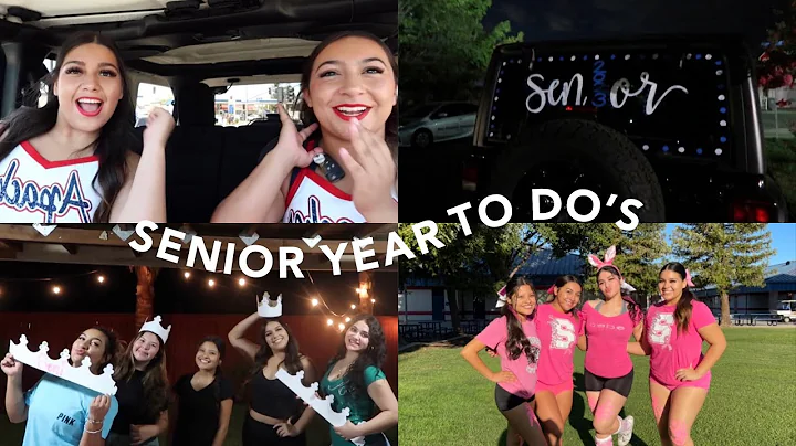 preparing for SENIOR year!