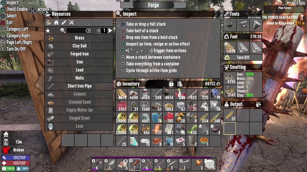 ☁️🕰️Prince of the skies💎☁️ Playing: 7 Days to Die. Huh, I learnt something very useful!