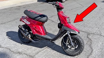 New PIPE & OVER RANGE KIT CVT tuning! 70cc ZUMA