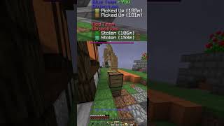 this was too close (capure the wool) #minecraft #hypixel #capturethewool