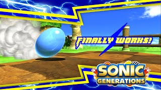 The Spindash Finally Works In 3D! (Sonic Generations Mod)