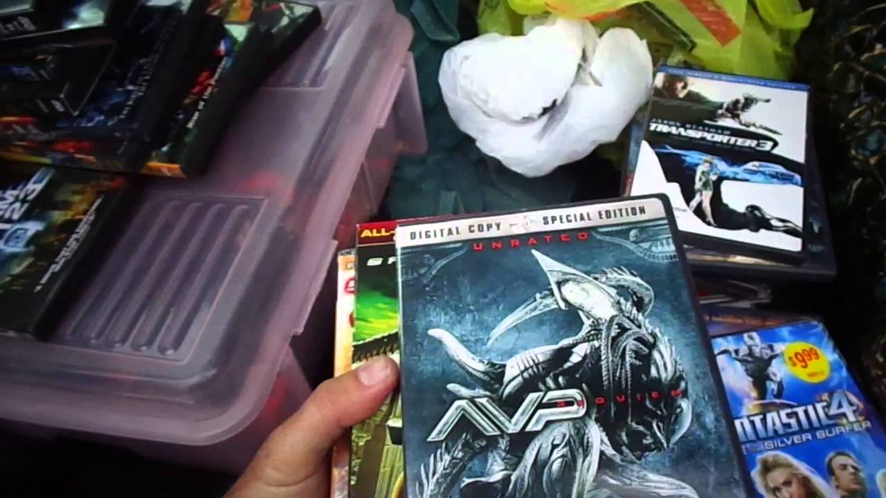 DVD PickUps at the Lyndhurst NJ Flea Market 9/21/14 YouTube
