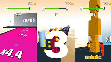 Stack Colors | Gameplay Walkthrough | level 11-15 | Part 3 | Pv Gameplay