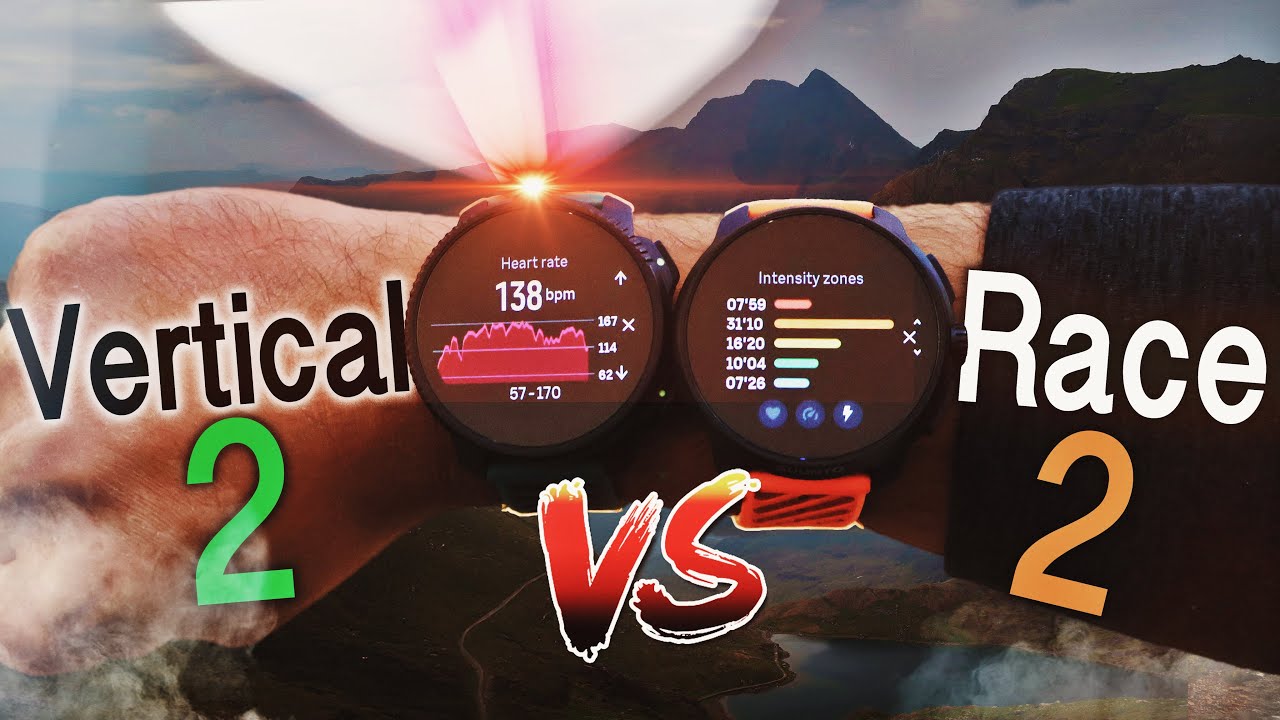 Suunto Vertical 2 vs Race 2 - Quantified Science Review - Heart Rate Accuracy