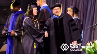 2014 Mount Washington College Graduation for Associate of Arts - Liberal Studies (MEC)