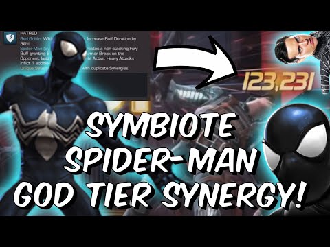 Symbiote Spider-Man now has GOD TIER Damage with Red Goblin Synergy!!! – Marvel Contest of Champions