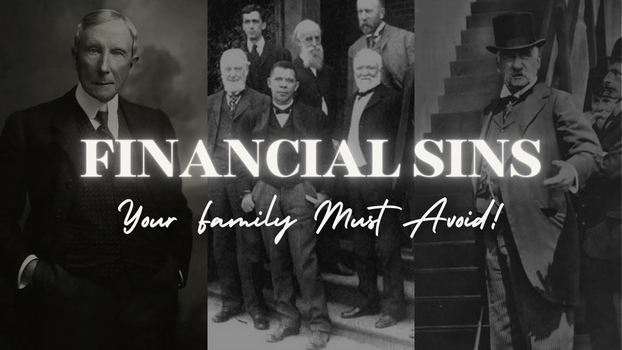 Top 5 Financial Sins Your Family Must Avoid to become Old Money!