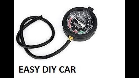 Using a Vacuum Gauge to Diagnose Engine Problems!