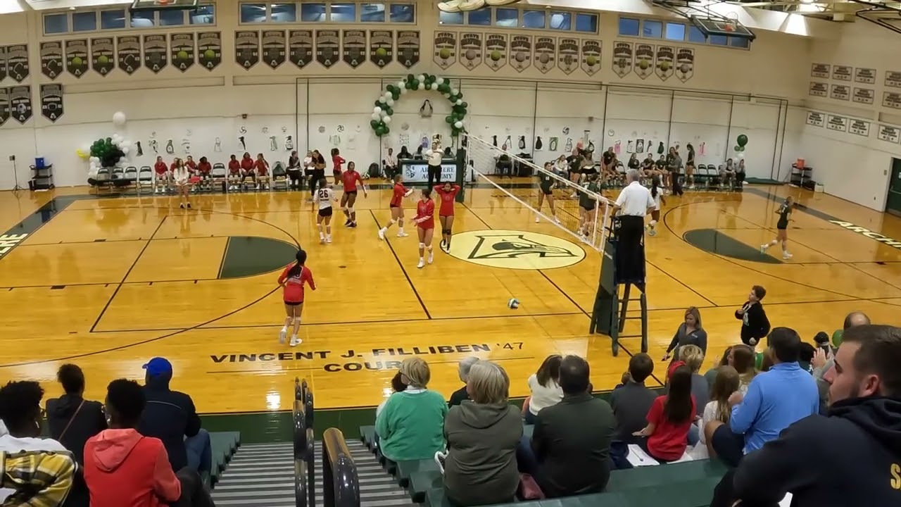 MOT Charter Volleyball Varsity vs Archmere set 1