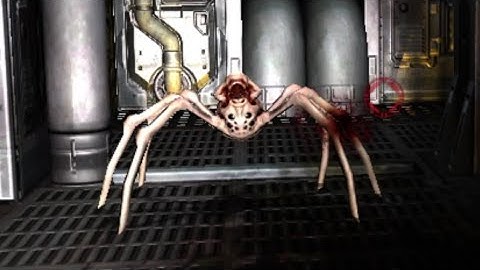 Doom 3. Trite first encounter