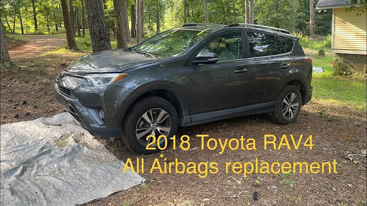 2018 Toyota RAV4: replacing all of the airbags