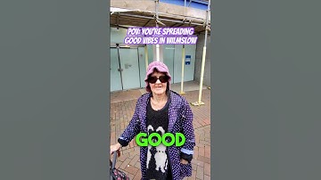 POV: YOU’RE SPREADING GOOD VIBES IN WILMSLOW 😎 #goodvibes #goodvibesalways #positivity #fun