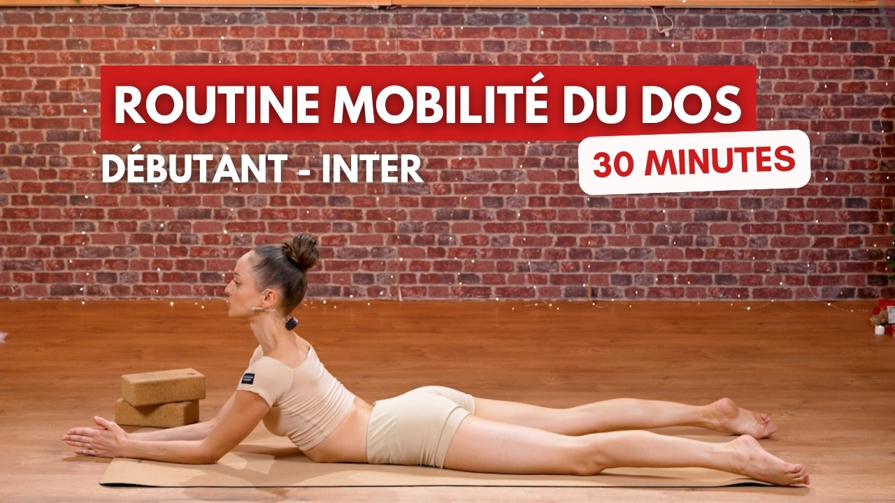 Cours de souplesse du dos pour débuter