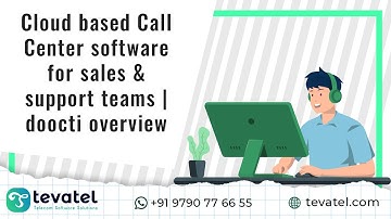 Cloud Based Call Center Software for Sales & Support Teams | doocti Overview | Tevatel