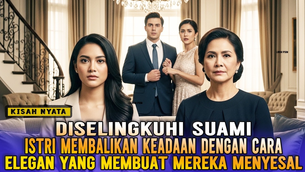 BALAS DENDAM ISTRI YANG DISELINGKUHI SUAMI DENGAN CARA ELEGAN MEMBUAT MEREKA MENYESAL