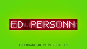 Authorized Personnel Only in Drilling Area Scrolling Red Dot Matrix LED Text Animation on Green Scre