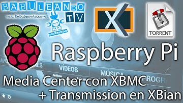 Raspberry Pi - Media Center con XBMC y Transmission en XBian