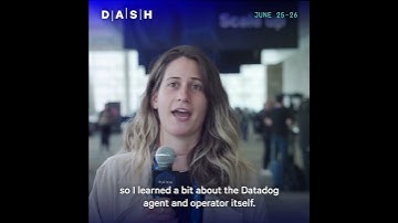 Learn at DASH  #datadog #shorts