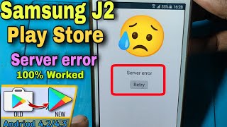 Samsung J2 Play Store Server Error || Server error || Play Store server error Problem Solve 2024 screenshot 1