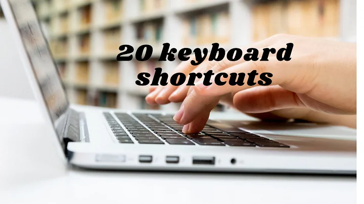 top 20 keyboard shortcuts | most useful keyboard shortcuts | diy