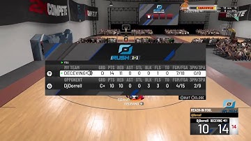 NBA 2k20 LIVE!PLAYING 1V1 RUSH EVENT+(EAST/WEST SERVERS)DROP A SUB TO GET ADDED+PSN IS DECEVING
