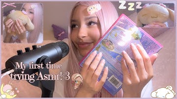 My First ASMR Video￼🧸 *Cute nostalgia, Tapping, Rambling*