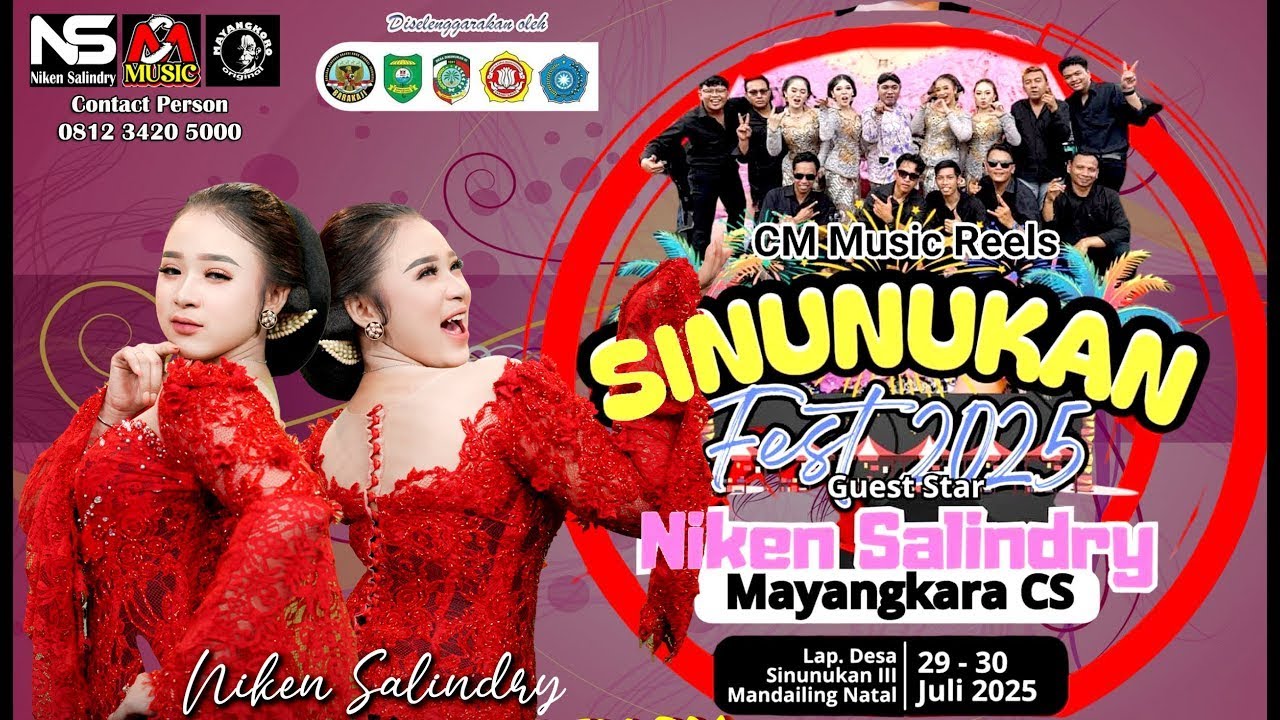 CAMPURSARI MAYANGKARA NIKEN SALINDRY || SINUNUKAN FAST 2025 DISINUNUKAN III MANDALING NATAL SUMUT