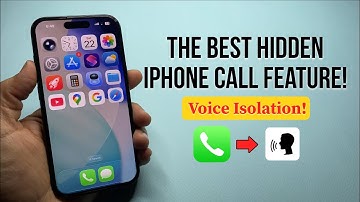The BEST Hidden iPhone Call Feature: Voice Isolation!