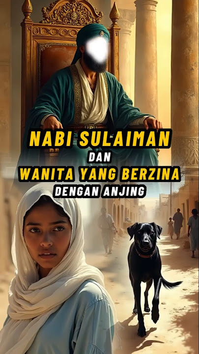 The Story of Prophet Solomon and the Woman Who Committed Adultery with a Dog #shorts #shortsfeed