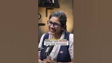 Control Your Emotions with These Techniques - Dr Sweta Adatia | Raj Shamani #shorts