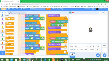 Scratch Walking Animation