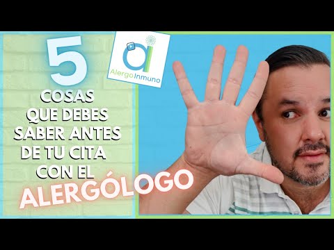 Video: ¿Qué significa una alergología?