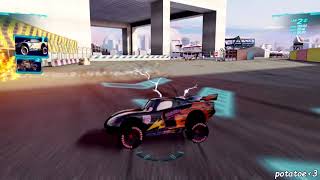 Cars 2 The Video Game Carbon Lightning - Runway Tour Potatoe