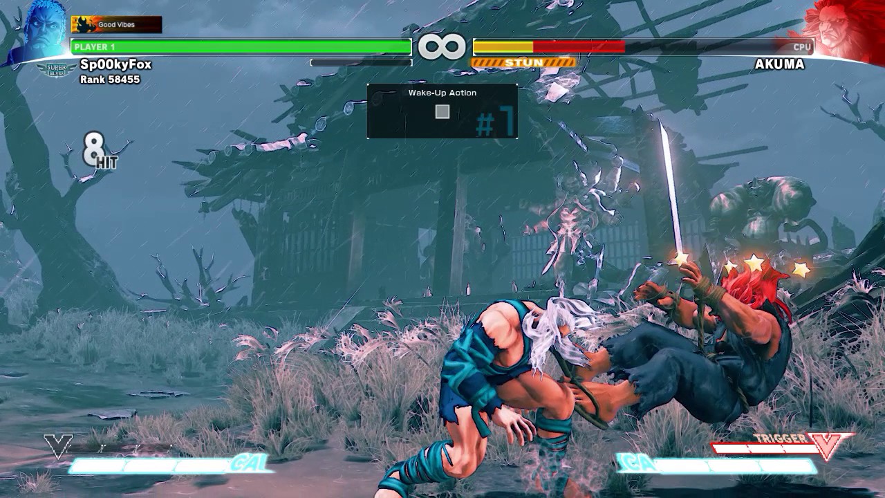 Street Fighter V (Season 2): Akuma K.O. in 2 Combos with Urien